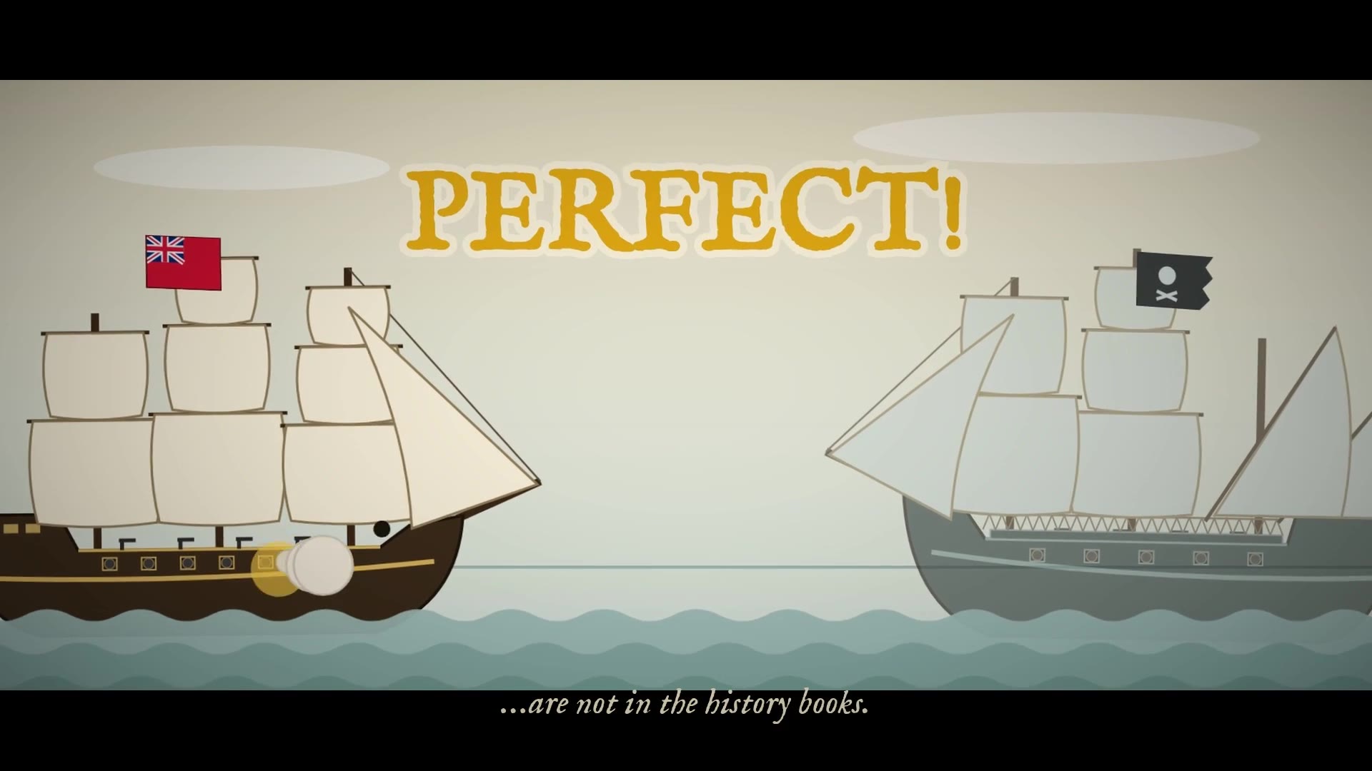 A perfect broadside